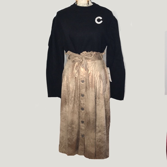 New with tag zara pleated midi skirt - Picture 2 of 8